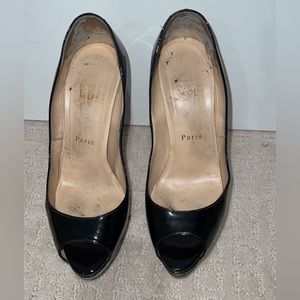 Christian louboutin platform heel